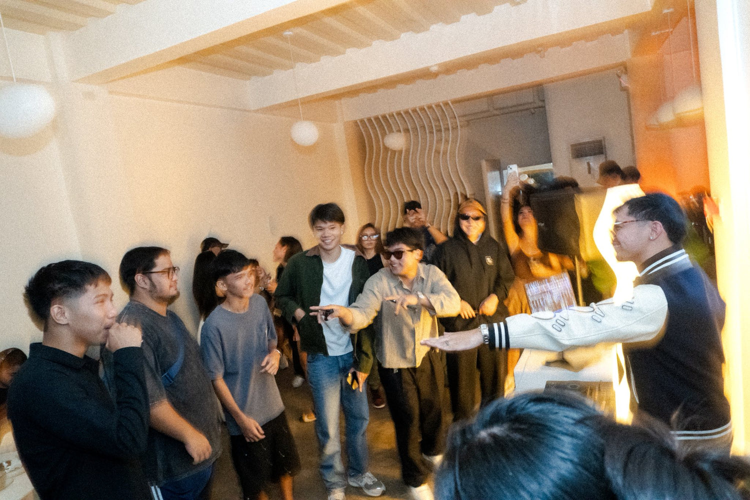 Beats & Beans DJ night at Kava Coffee Shop in Dumaguete City, with lively crowd, music, and coffee culture blending with nightlife.